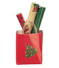 OakridgeStores.com | Aztec - Christmas Wrap Shop Bag - 1" Scale Dollhouse Miniature - A9936