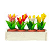 OakridgeStores.com | Aztec - Window Box with Lilies - White - 1:12 Scale Dollhouse Miniature Plant - B0298
