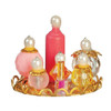 OakridgeStores.com | Aztec - Bathroom Perfume Set on Tray - 1" Scale Dollhouse Miniature - B0494