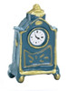 OakridgeStores.com | Aztec - Royal Blue Mantle Clock - 1:12 Scale Dollhouse Miniature Accessory - B0539
