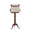 OakridgeStores.com | Aztec - Music Stand - Musical Accessory - 1:12 Scale Dollhouse Miniature - B0646