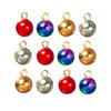 OakridgeStores.com | Aztec - Ball Ornaments - Set of 12 - 1" Scale Dollhouse Miniature Holiday Decor - B0658