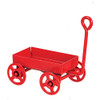 OakridgeStores.com | Aztec - Small Red Wagon - Half Scale Dollhouse Miniature - B0692
