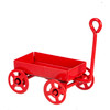 OakridgeStores.com | Aztec - Small Red Wagon - Half Scale Dollhouse Miniature - B0692