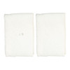 OakridgeStores.com | Aztec - White Blankets - Set of 2 - 1:12 Scale Dollhouse Miniature - B0703