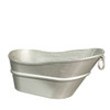 OakridgeStores.com | Aztec - Galvanized Bathtub - 1:12 Scale Dollhouse Miniature Bathroom - B0708