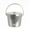 OakridgeStores.com | Aztec - Ice Bucket with Lid - Silver - 1" Scale Dollhouse Miniature - B1569