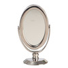 OakridgeStores.com | Aztec - Large Table Mirror - Silver Finish - 1:12 Scale Dollhouse Miniature - B3259