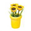 OakridgeStores.com | Aztec - Flower in Pot - 1" Scale Dollhouse Miniature Plant - B3306