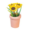 OakridgeStores.com | Aztec - Flower in Pot - 1" Scale Dollhouse Miniature Plant - B3307