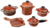OakridgeStores.com | Aztec - Rustic Cookware Set - 9 pc - 1" Scale Dollhouse Miniature - B5099