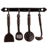 OakridgeStores.com | Aztec - Kitchen Rack with Utensils - 1" Scale Dollhouse Miniature - B5134