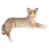 OakridgeStores.com | Aztec - Cat Back Leg Down Figure, Gray - 1:12 Scale Dollhouse Miniature - E0120