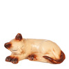 OakridgeStores.com | Aztec - Cat Laying Left - Siamese - 1" Scale Dollhouse Miniature Figure - E0134