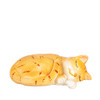 OakridgeStores.com | Aztec - Cat Laying Right, Orange - 1" Scale Dollhouse Miniature Figure - E0161