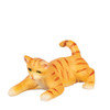OakridgeStores.com | Aztec - Playing Cat Orange Figure - 1:12 Scale Dollhouse Miniature - E0171