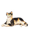 OakridgeStores.com | Aztec - Laying Cat - Calico - 1:12 Scale Dollhouse Miniature Figure - E0233