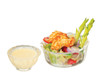 OakridgeStores.com | Aztec - Salad with Dressing - 1" Scale Dollhouse Miniature Food - G5950