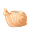OakridgeStores.com | Aztec - Ceramic Snail Jar - Orange - 1:12 Scale Dollhouse Miniature - G5972