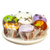OakridgeStores.com | Aztec - Cupcakes on Plate - Set of 7 - 1:12 Scale Dollhouse Miniature Food - G6178