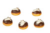 OakridgeStores.com | Aztec - Ghost Donuts - Set of 5 - 1" Scale Dollhouse Miniature Food - G6228