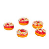 OakridgeStores.com | Aztec - Christmas Donuts - Set of 5 - 1" Scale Dollhouse Miniature Food - G6229