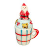 OakridgeStores.com | Aztec - Christmas Cupcake Mug - 1:12 Scale Dollhouse Miniature Kitchen Accessory - G6283