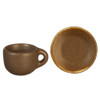 OakridgeStores.com | Aztec - Cup & Saucer - Brown - 1" Scale Dollhouse Miniature - G6605