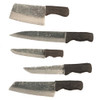 OakridgeStores.com | Aztec - Kitchen Knives - Set of 5 - 1" Scale Dollhouse Miniature - G6618