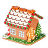 OakridgeStores.com | Aztec - Christmas Gingerbread House - 1" Scale Dollhouse Miniature - G6766