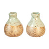 OakridgeStores.com | Aztec - Handpainted Ceramic Vases - Set of 2 - 1" Scale Dollhouse Miniature - G6842
