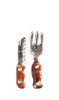 OakridgeStores.com | Aztec - Carving Knife and Fork - Kitchen Utensils - 1:24 Scale Dollhouse Miniature - S3010