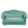 OakridgeStores.com | Aztec - Teal Living Room Sofa - 1:12 Scale Dollhouse Miniature - T2022
