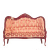 OakridgeStores.com | Aztec - Victorian Sofa, Mahogany Finish - 1 Scale Dollhouse Miniature - T3417