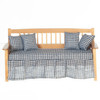 OakridgeStores.com | Aztec - Daybed - Oak Bedroom Bed - 1" Scale Dollhouse Miniature - T4207