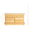 OakridgeStores.com | Aztec - Oak Bedroom Dresser - 1" Scale Dollhouse Miniature Furniture - T4821