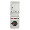 OakridgeStores.com | Aztec - Stacked Washer and Dryer - Silver - 1" Scale Dollhouse Miniature Laundry Appliance - T5992