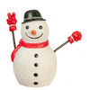 OakridgeStores.com | Aztec - Snowman - Holiday Decor - 1:12 Scale Dollhouse Miniature - T8428
