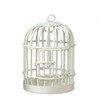 OakridgeStores.com | Aztec - Round Birdcage - White - 1" Scale Dollhouse Miniature - ZC752WH