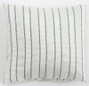 OakridgeStores.com | Barbara Obrien - BB - Pillow - Silver and White Stripe - 1" Scale Dollhouse Miniature - 80031 731851800319