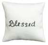 OakridgeStores.com | Barbara Obrien - Pillow - Ecru Blessed - 1:12 Scale Dollhouse Miniature - 80039 731851800395