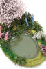 OakridgeStores.com | Creative Accents - CA - Large Victorian Garden Pond - 1:12 Scale Dollhouse Miniature - 0421 783970800565