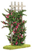 OakridgeStores.com | Carrudus - Rose Trellis - Hot Pink - 1" Scale Dollhouse Miniature - THP 783970803245