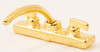 OakridgeStores.com | Classics Dollhouse - Kitchen Faucet - Brass, 1 Piece - 1" Scale Dollhouse Miniature - 05705 731851057058