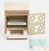 OakridgeStores.com | Classics Dollhouse - Modern Stove - Unfinished Kitchen Stove - 1:12 Scale Dollhouse Miniature - 08626 731851086263