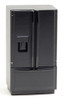 OakridgeStores.com | Classics Dollhouse - Modern Refrigerator with Bottom Freezer, Black - 1" Scale Dollhouse Miniature Appliance - 10126 731851101263