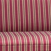 OakridgeStores.com | Classics Dollhouse - Sofa - Mahogany w/ Stripe Fabric Living Room - 1 Scale Dollhouse Miniature - 12022 731851120226