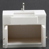 OakridgeStores.com | Classics Dollhouse - Modern Kitchen Sink - White - 1" Scale Dollhouse Miniature - 12025 731851120257