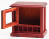 OakridgeStores.com | Classics Dollhouse - Television - Mahogany Finish - 1:12 Scale Dollhouse Miniature - 12040 731851120400