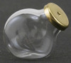 OakridgeStores.com | International Miniatures - Empty Candy Jar with Gold Lid - 1" Scale Dollhouse Miniature - 65311 731851653113